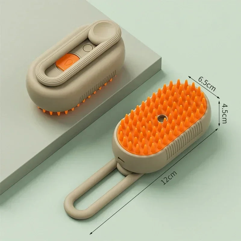 USB oplaadbare 3-in-1 huisdierverzorgingsborstel voor hond & kat