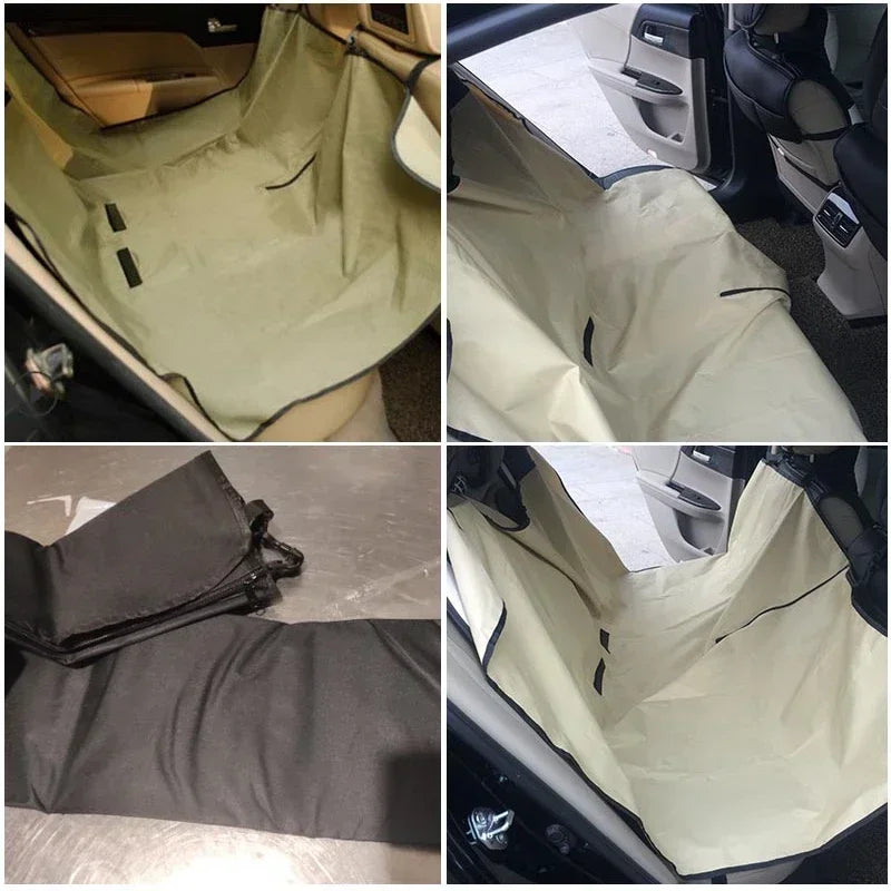 Waterdichte hondendeken voor de auto (universeel) β Achterbankhoes met hangmatfunctie & antislip bescherming
