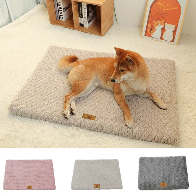 Comfort memory foam hondenbed – Orthopedisch & waterdicht met wasbare pluizige hoes