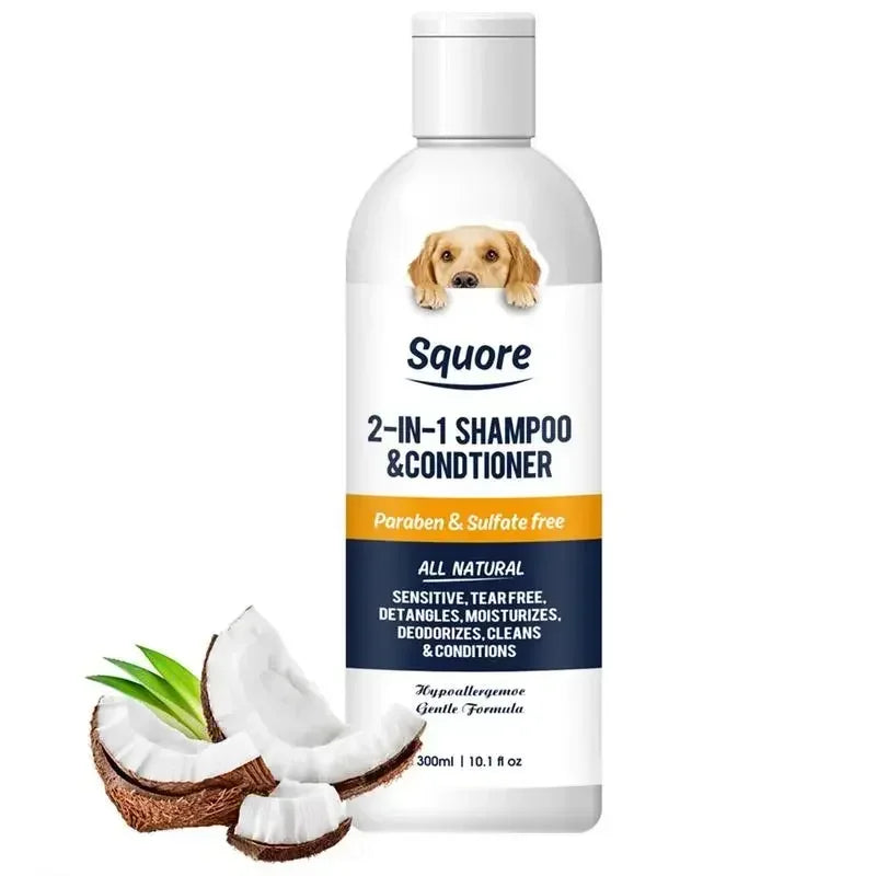 Puppyshampoo & Conditioner 2-in-1 – Natuurlijke hydraterende shampoo voor gevoelige huid