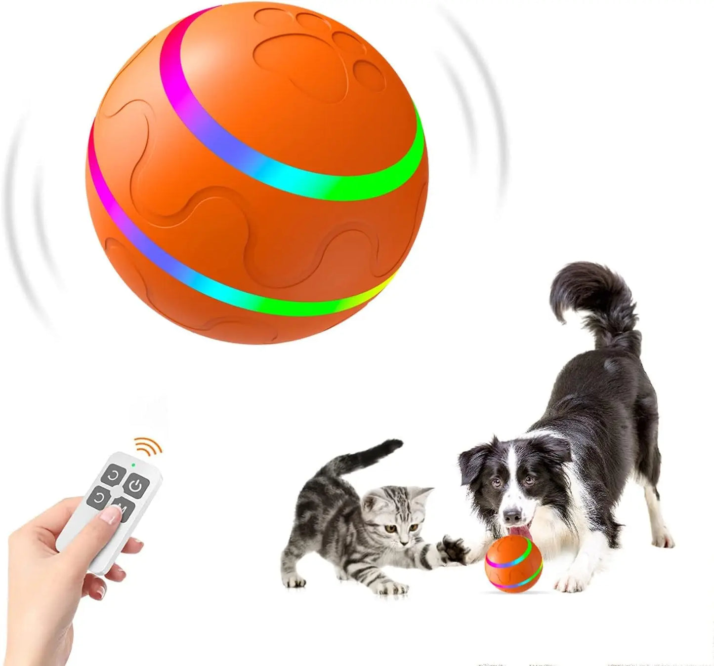 Wicked rollende speelbal – Fun voor honden en katten