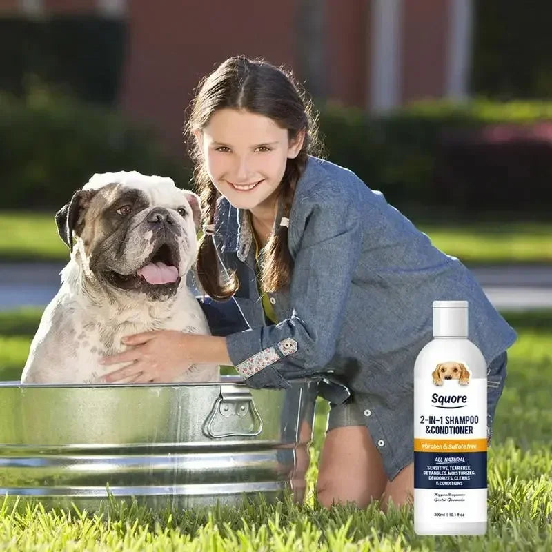 Puppyshampoo & Conditioner 2-in-1 – Natuurlijke hydraterende shampoo voor gevoelige huid