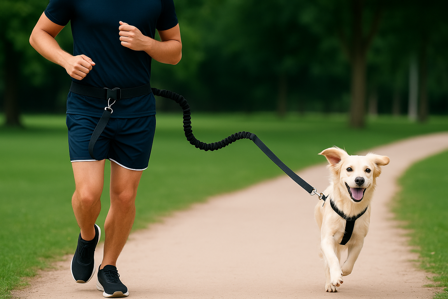 Handen vrij hardlopen zonder tekst