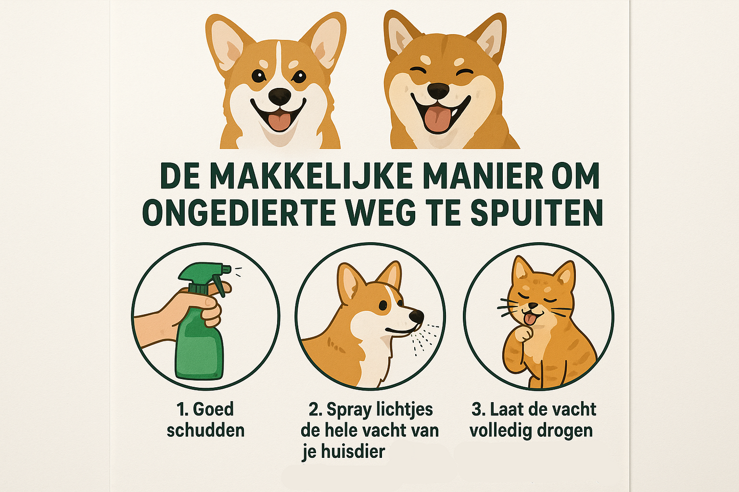 Makkelijke manier om ongedierte weg te spuiten - gecorrigeerd