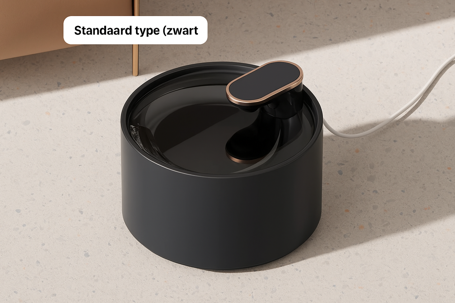 Standaard type zwart