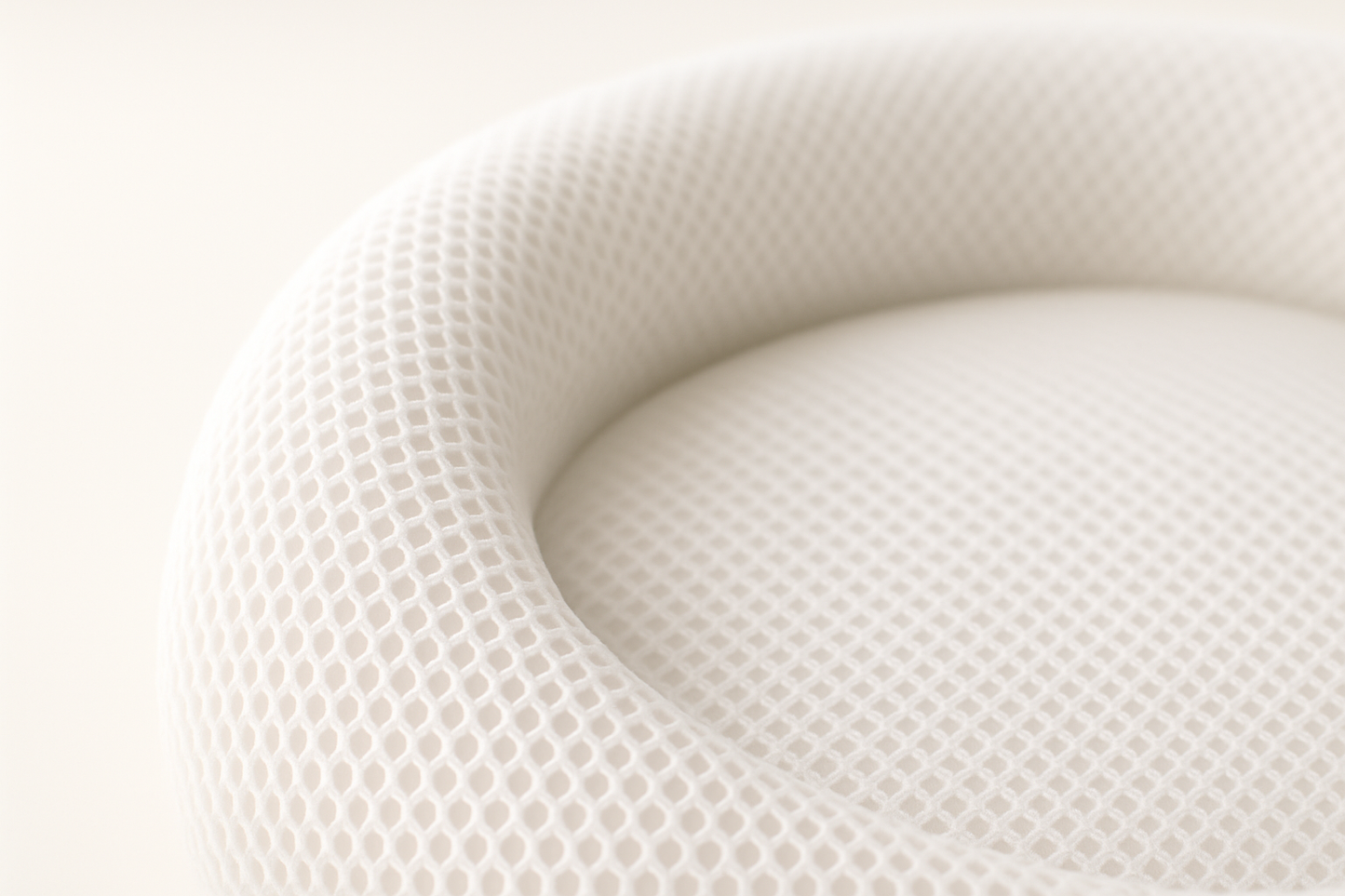 Wit materiaaldetail