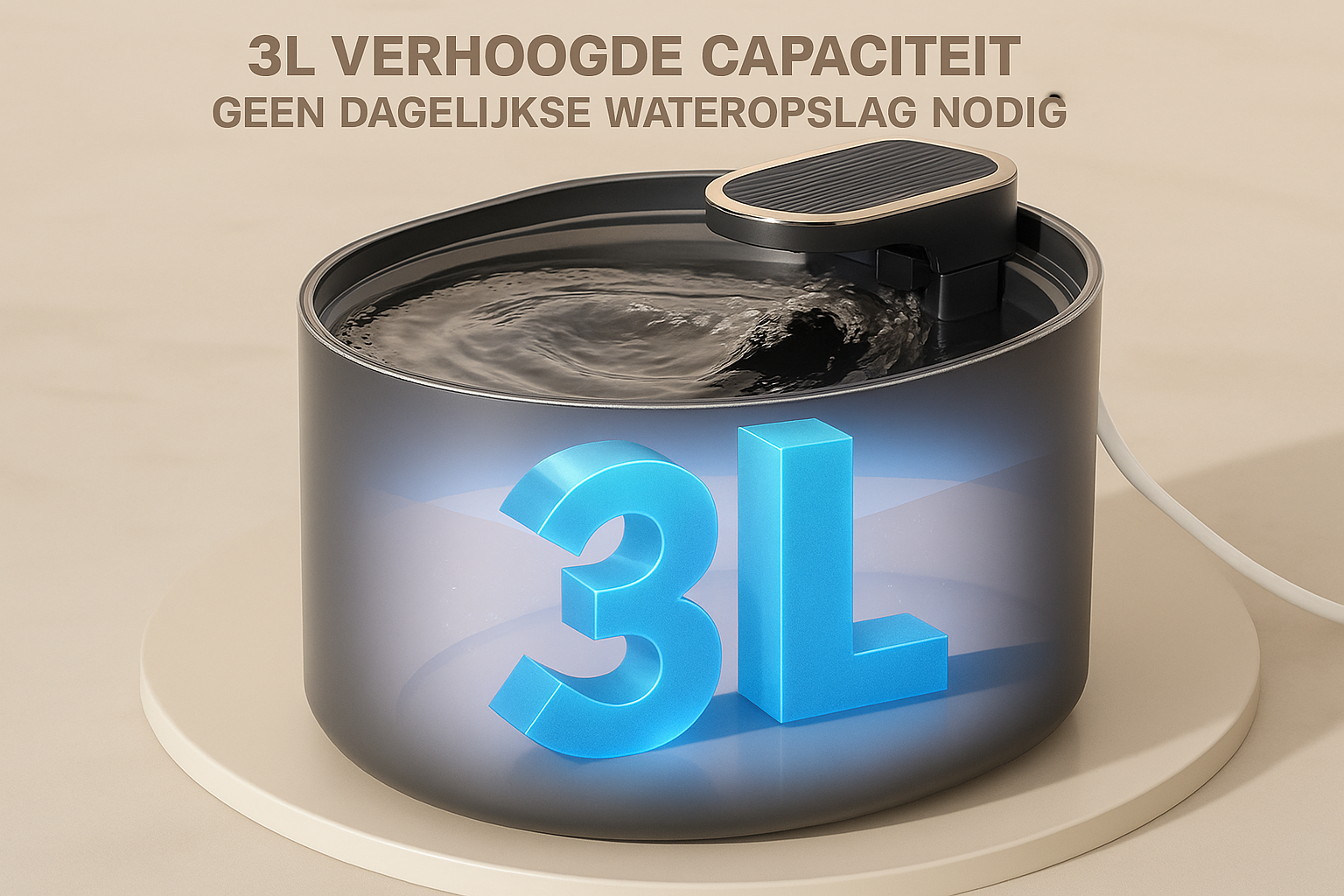 3L verhoogde capaciteit