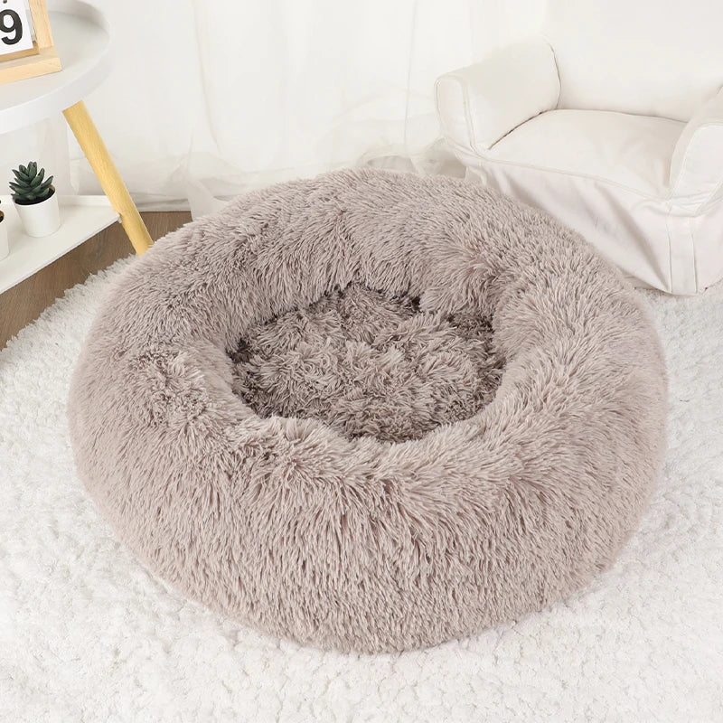 De ultieme chillplek voor hond & kat – Fluffy donutmand
