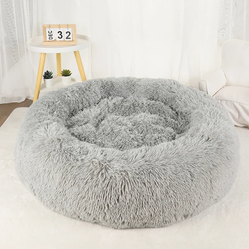De ultieme chillplek voor hond & kat – Fluffy donutmand