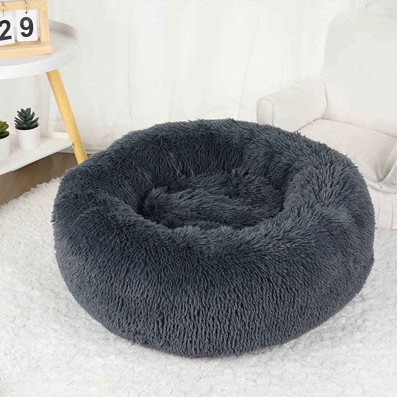 De ultieme chillplek voor hond & kat – Fluffy donutmand