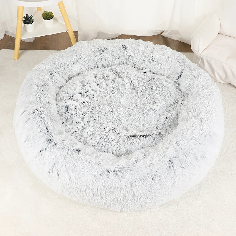 De ultieme chillplek voor hond & kat – Fluffy donutmand