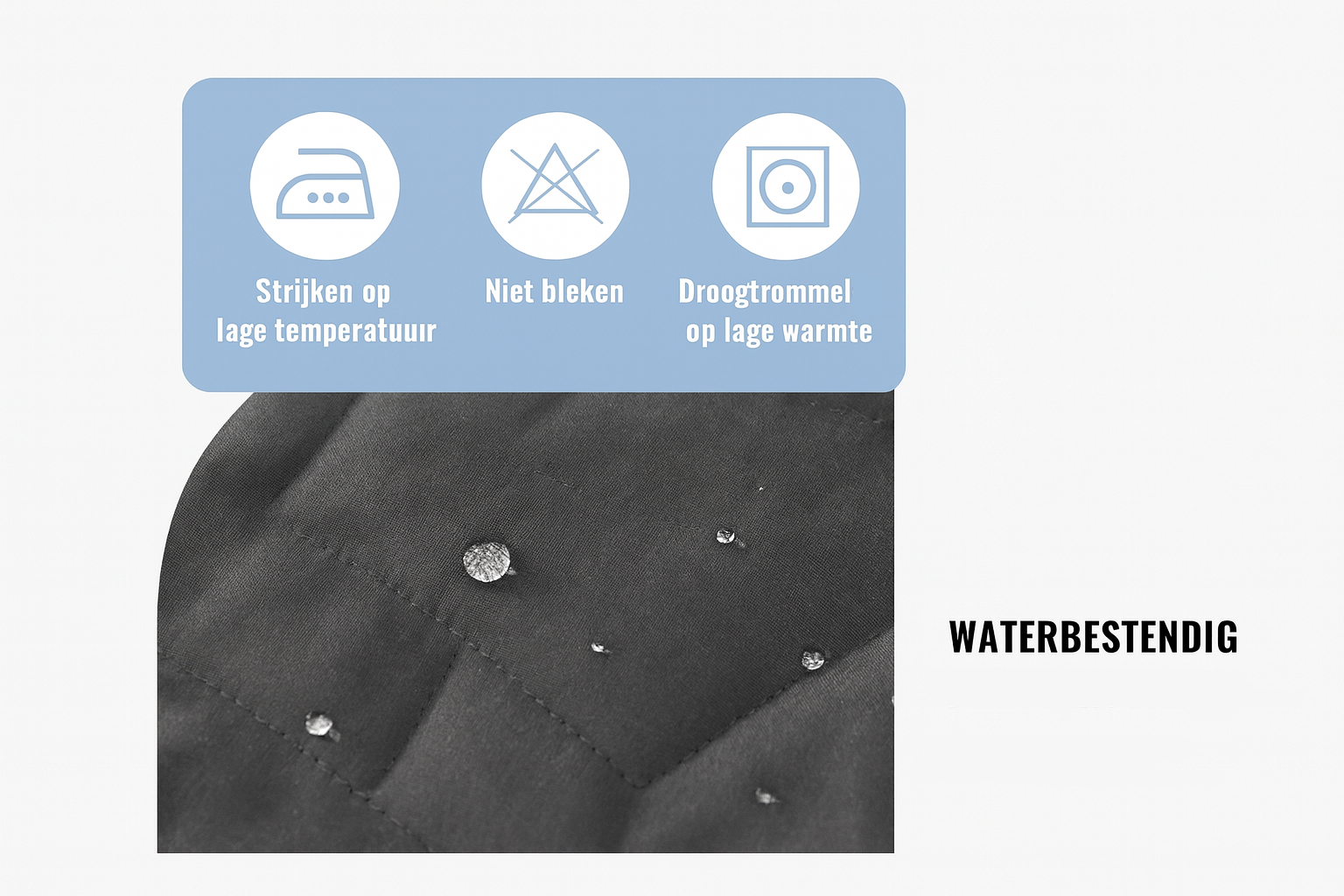 Aangepaste productfoto's met "droogtrommel"